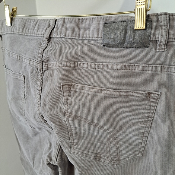 Calvin Klein | Men's Tan(almost grey) corduroy straight leg jean pant - Picture 5 of 11